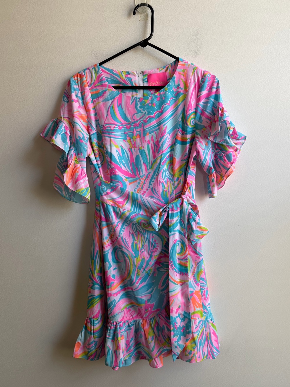 Lilly Pulitzer Darlah Stretch Dress (Carnivale Coral)